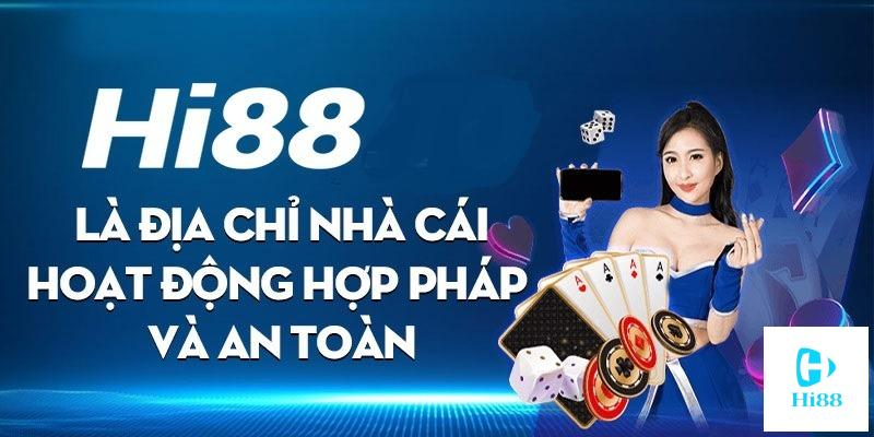 Hi88 hoạt động hợp pháp và bảo mật an toàn thông tin cho người dùng